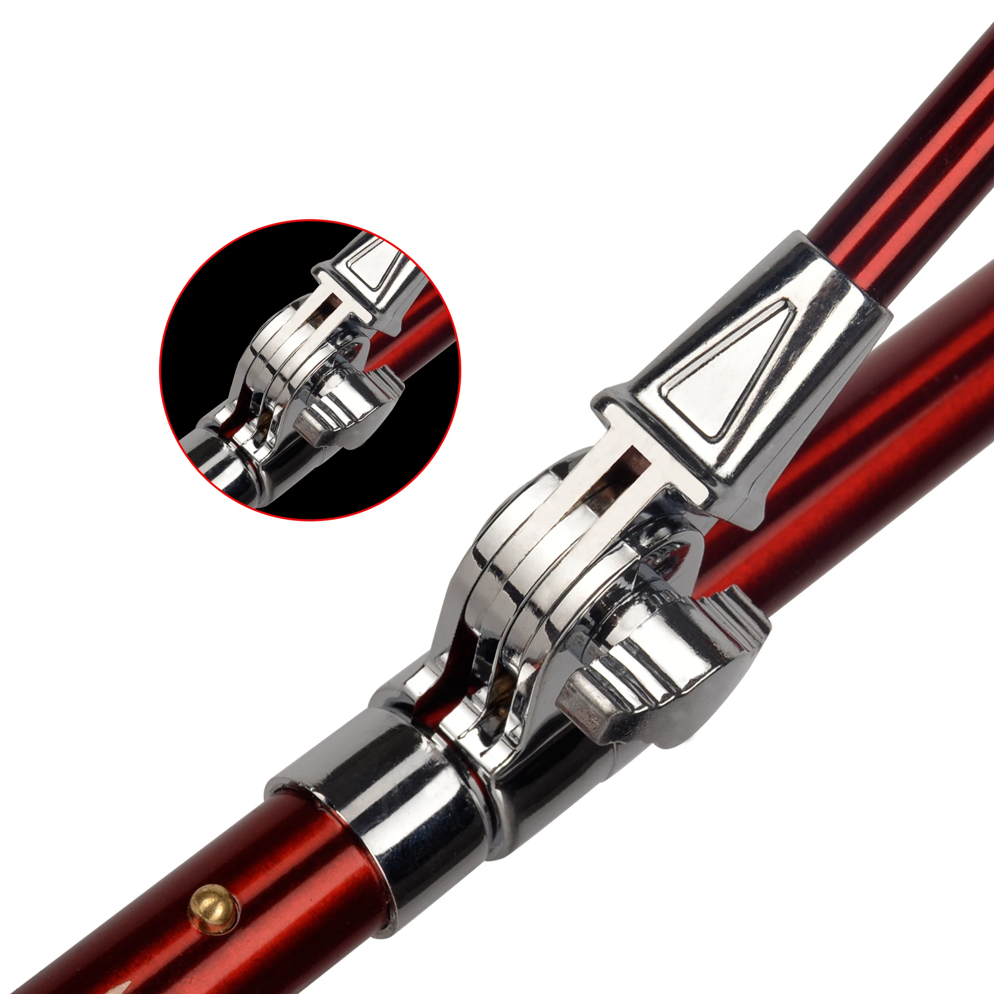 BIUTIFU Soporte Telescópico – Acero inox 2,1m Holdy caña pesca - imagen 5