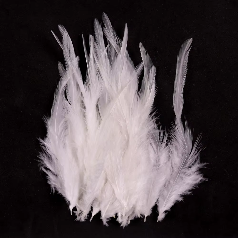 Wifreo Plumas Hackle Pollo Natural para Streamer y Bugger - imagen 3