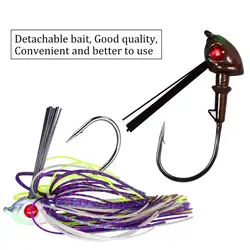 THKFISH Jig Head alta gama con anzuelo Mustad para pesca de bass