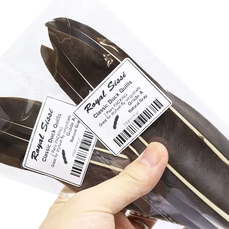 Plumas de Pato Persuader Grado A para Atado de Moscas - imagen 2
