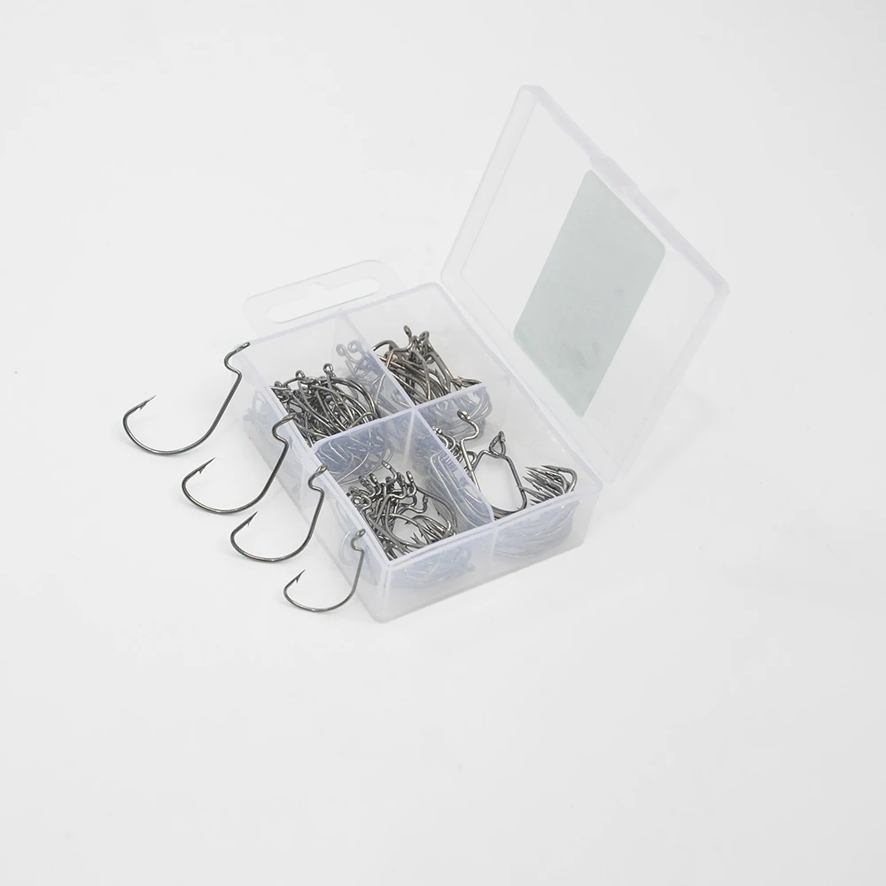 Jig Broad Gap anzuelos acero carbono – Púas para lubina - imagen 3