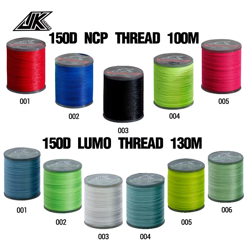 JK-150D Hilo multicolor para anzuelos auxiliares tejido a mano - imagen 3