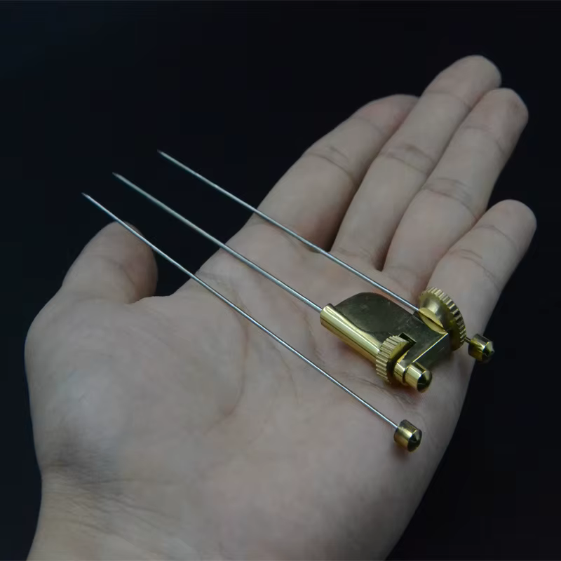 Herramientas atado moscas: tubo fijación agujas y adaptador latón - imagen 5