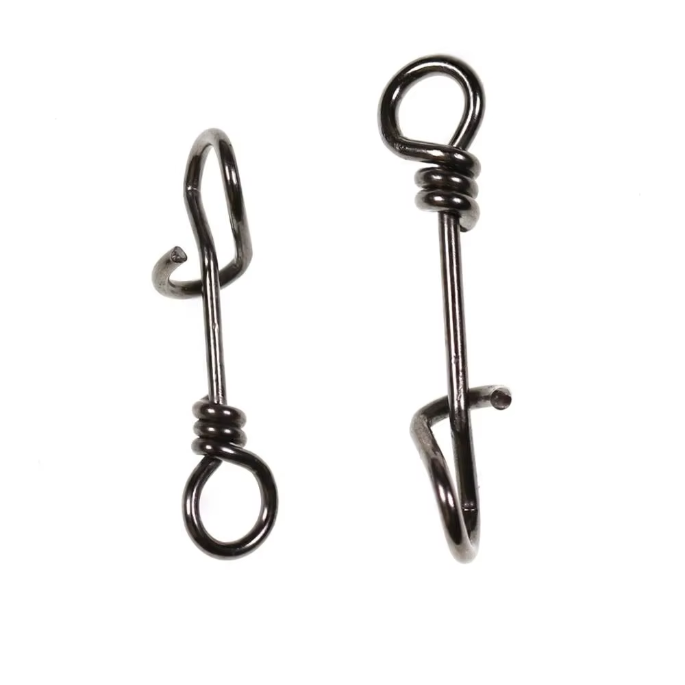 Bimoo Clips de resorte de acero inoxidable para pesca en agua salada - imagen 3