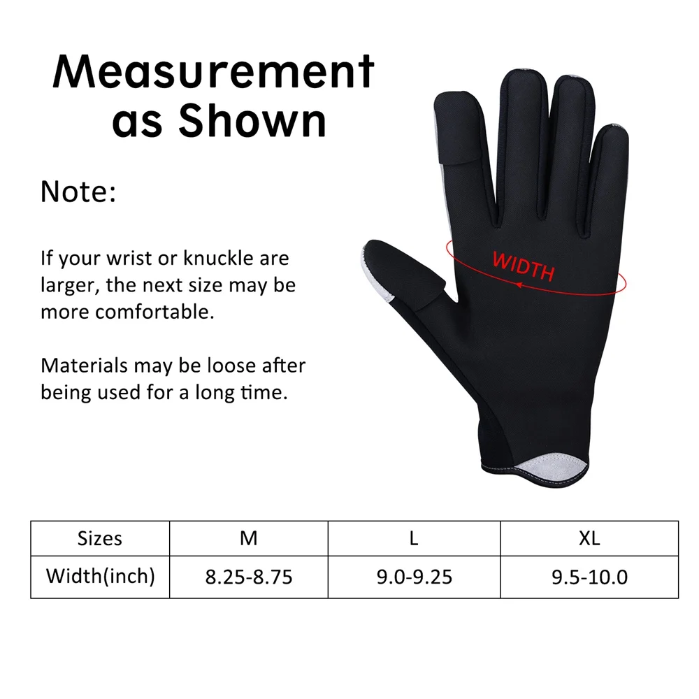 Guantes impermeables de invierno Goture, a prueba de viento, antichoque