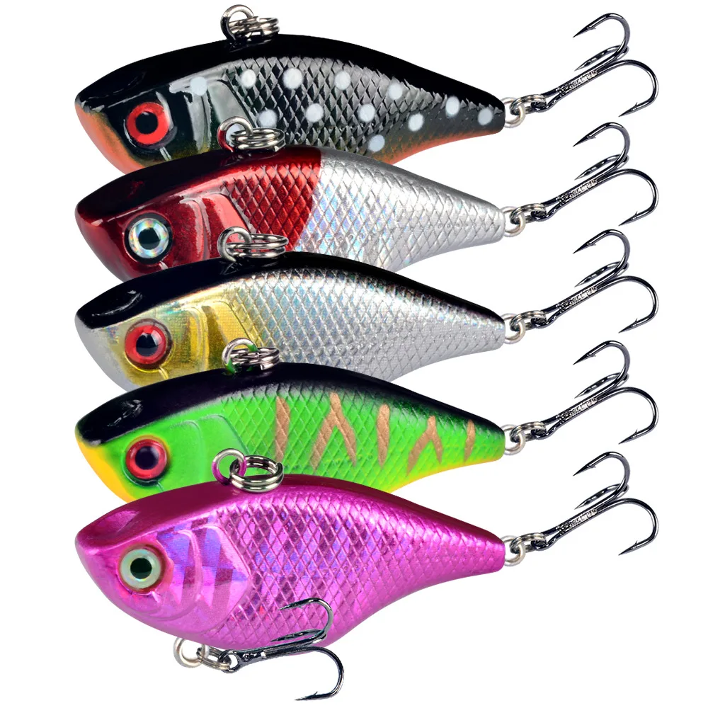 Señuelo duro ABS con anzuelos triples para pesca deportiva - imagen 5