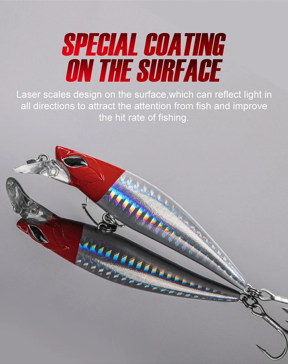 Set de 4 señuelos Noeby