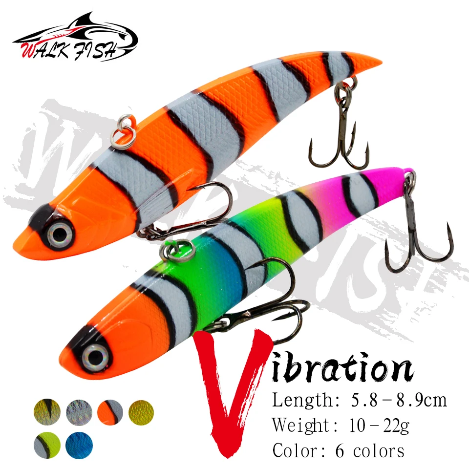 Señuelo VIB Walk Fish 10-22g – hundido vibrante para lucio - imagen 3
