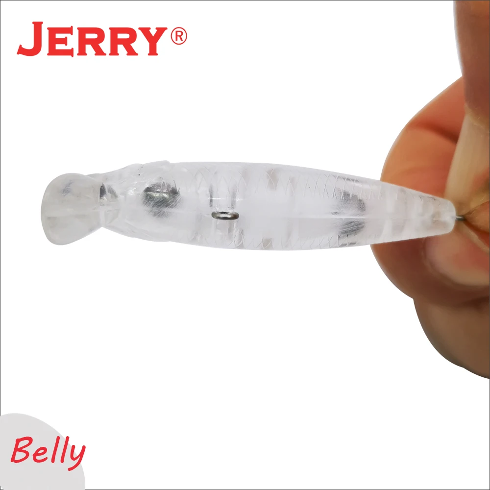 Jerry Elegance 5cm – Cuerpo Minnow blank sin pintar - imagen 5