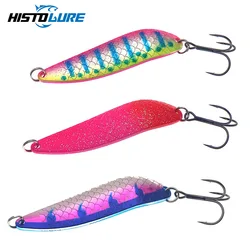 Cucharilla Metalica con Anzuelo Triple - CrankBait para Bass