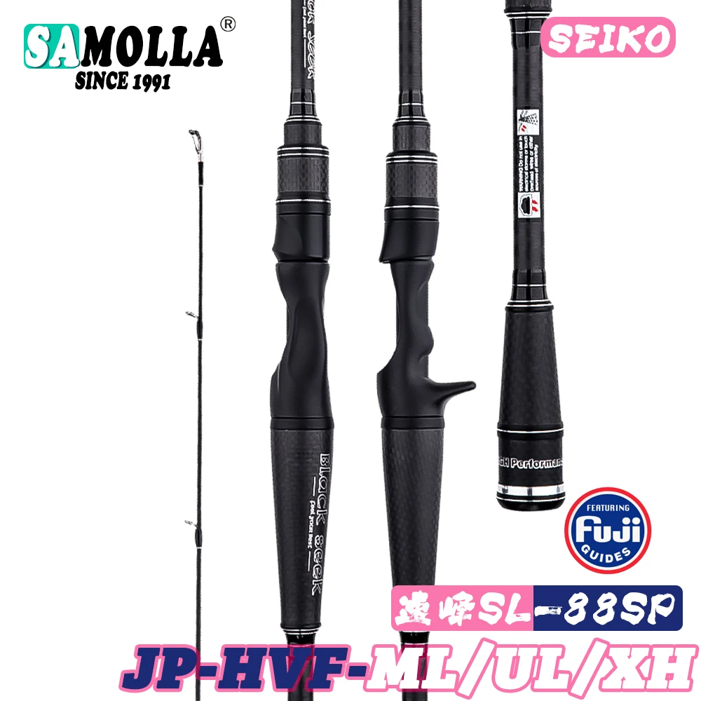 Caña Carbono Ultraligera Baitcasting 7' Medium-Heavy para Bass Fishing - imagen 4