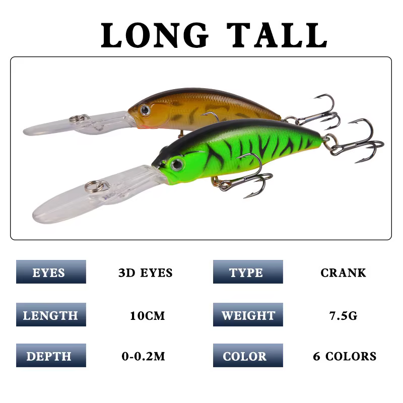 Señuelo minnow SAMOLLA Whopper 2019