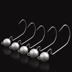 Jig Head J320 anzuelo manivela ancha para vinilo de pesca