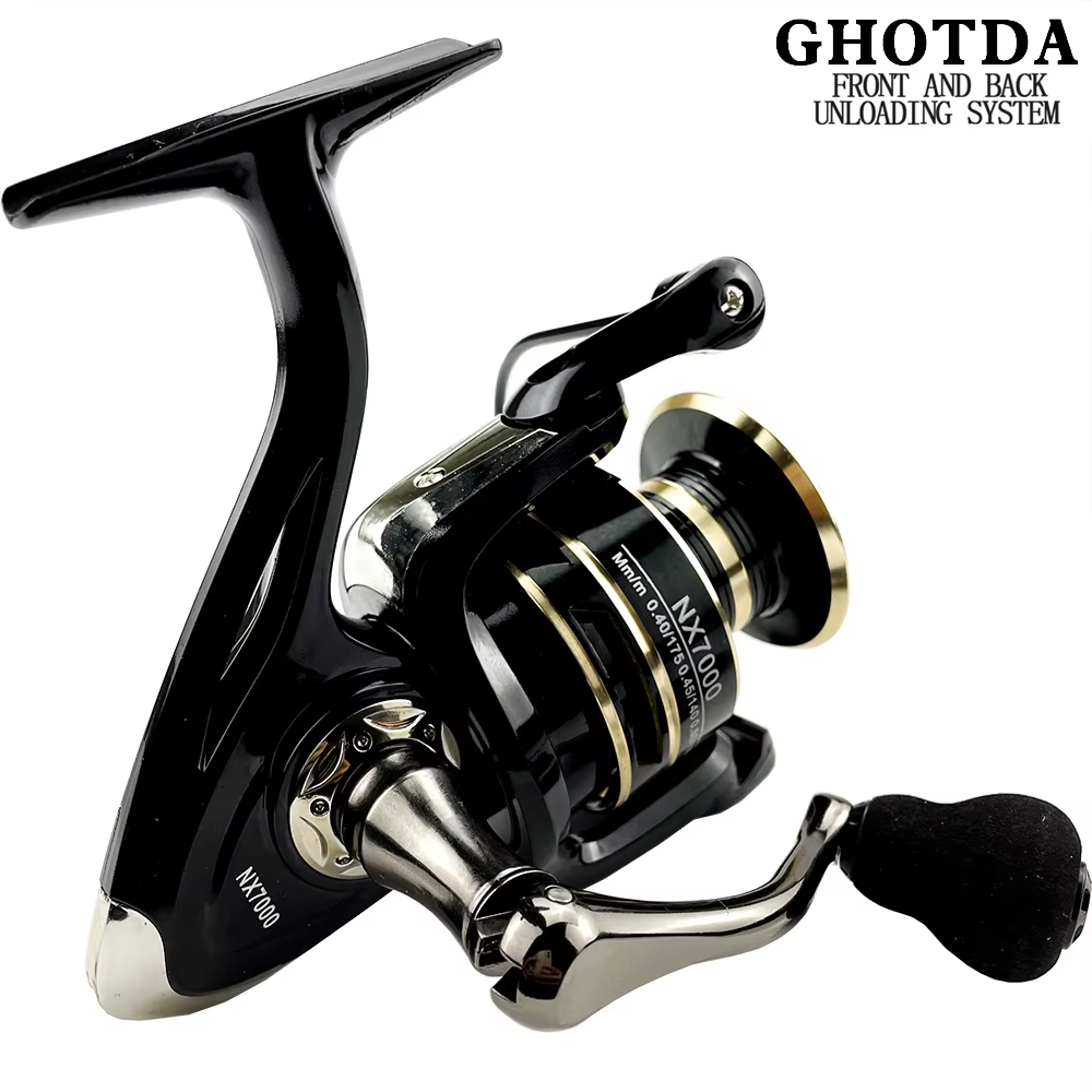 Carrete Spinning Ghotda Precision Arrastre 10kg 2000-7000 - imagen 4