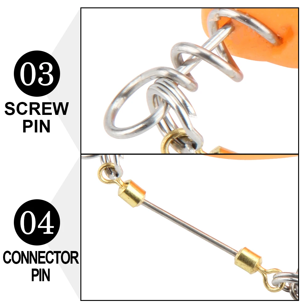 Spinpoler Stinger Rig Shad Belly – Anzuelos dobles para lucio - imagen 4