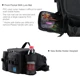 TSURINOYA RX1911 Bolsa de Pesca Impermeable de Cintura Roja - imagen 3