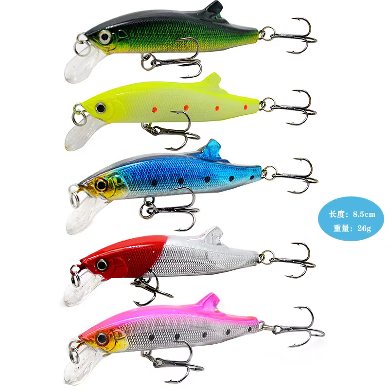 Señuelo Minnow de hundimiento rápido 8.5 cm – Cebo ideal para lubina - imagen 3