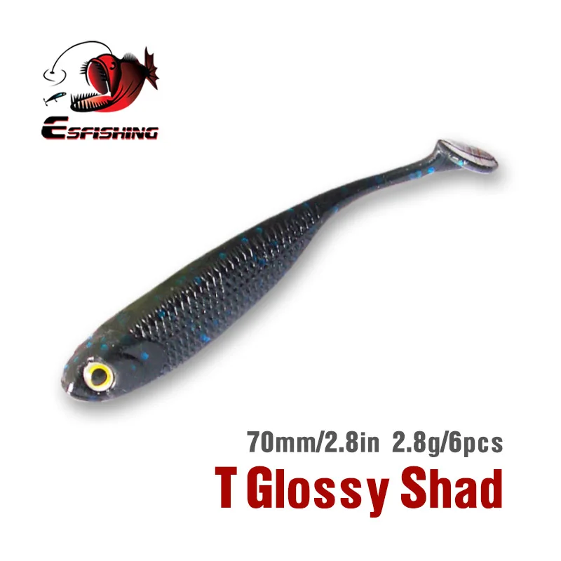 Kesfishing T Shine Shad - Señuelo blando para mar - imagen 2