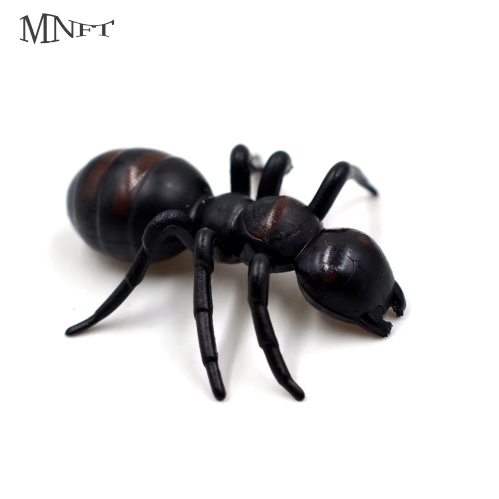 MNFT Señuelo Hormiga – Plástico Negro para Carpa y Dorada - imagen 3