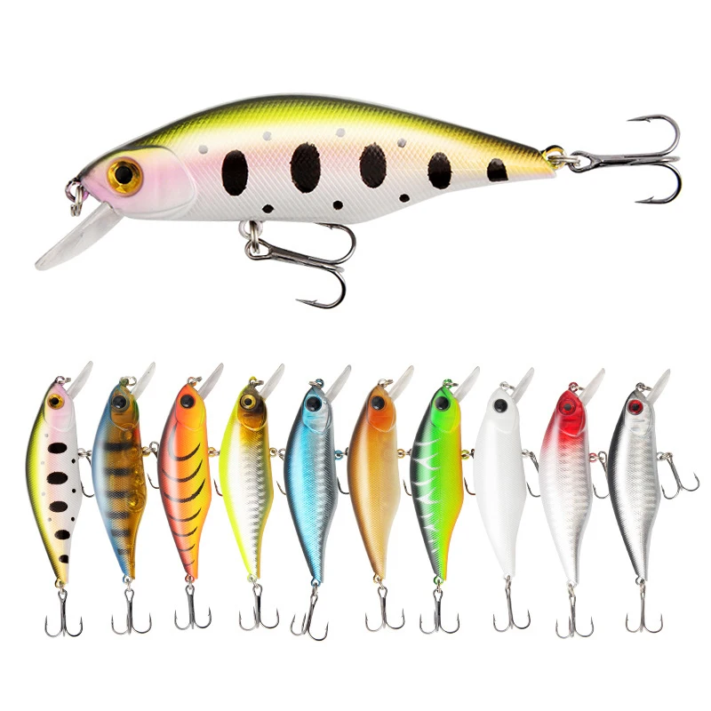 Crankbait Flotante 8,5 cm – 11,2g | Wobbler ojos 3D alta calidad - imagen 2