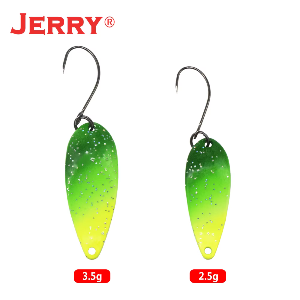 Jerry ShengYu señuelo cuchara micro UV trucha perca - imagen 3