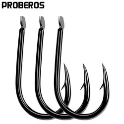 PROBEROS Iseama Anzuelo negro de alta calidad para pesca deportiva