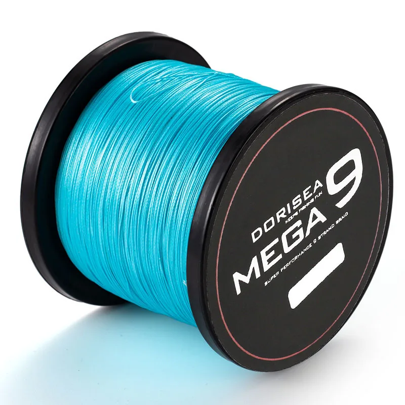 DORISEA Sedal trenzado Super PE 9 hebras - Japonés para pesca - imagen 3