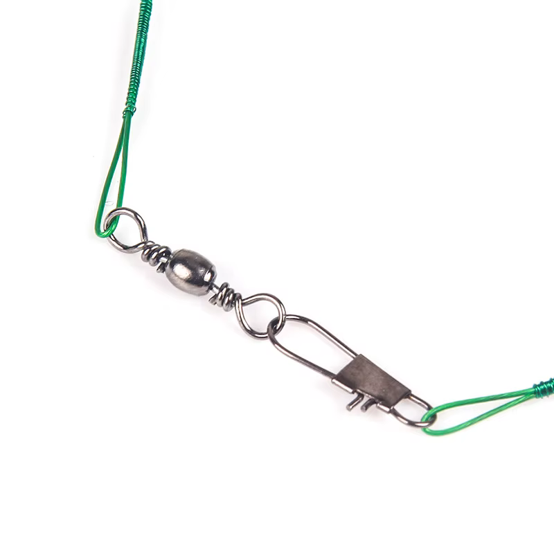 Leader Aorace de acero antimordida con núcleo de plomo y giratorio (15-50cm) - imagen 5