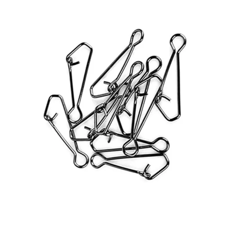 Conector de pesca en acero inoxidable – Clip rápido y pin giratorio - imagen 3