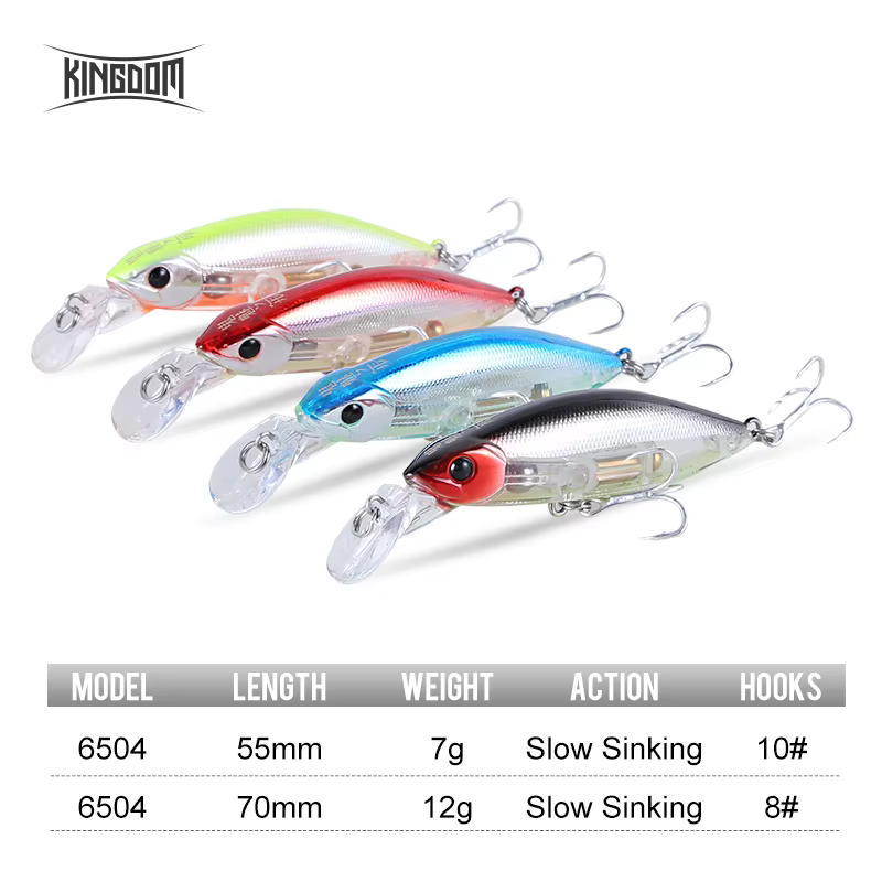 Kingdom Swimbait rallador hundimiento lento para mar - imagen 3