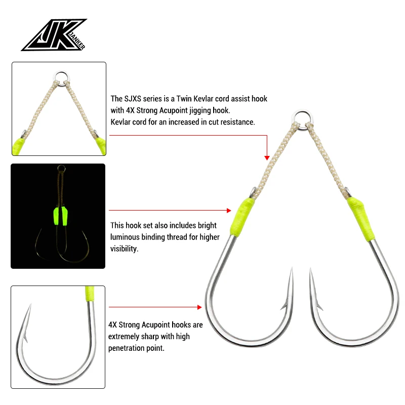 JK Kevlar Heavy 4X Strong - Jigging lento - imagen 2