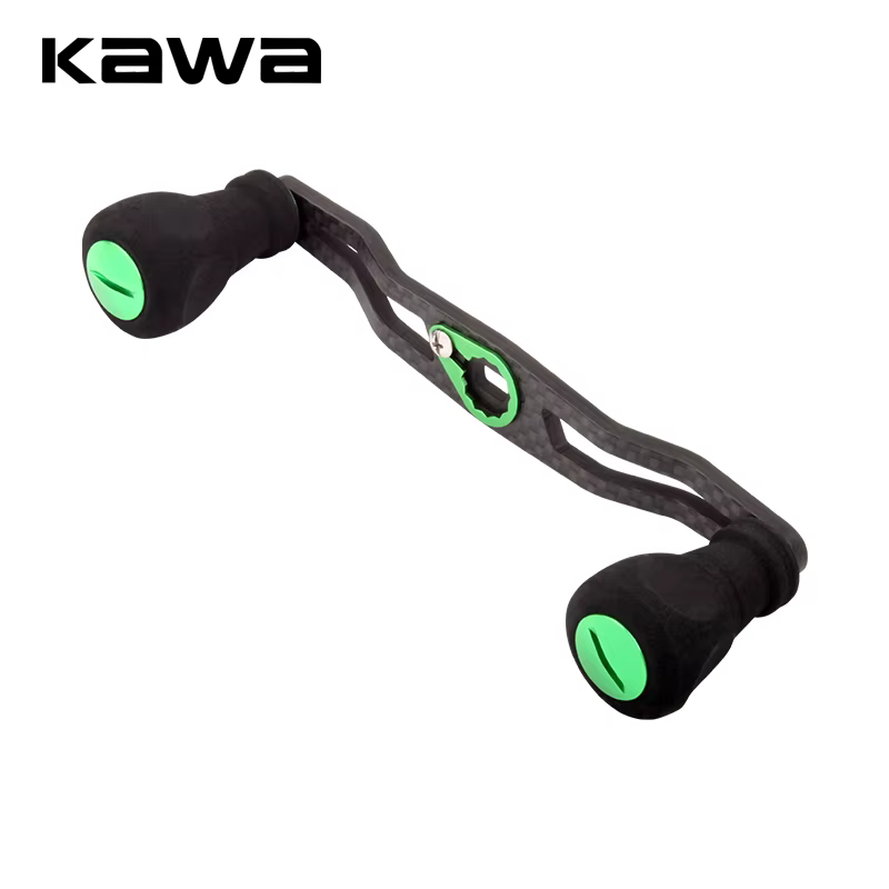 KAWA Mango de fibra de carbono con Knob EVA para carrete D/A 130mm