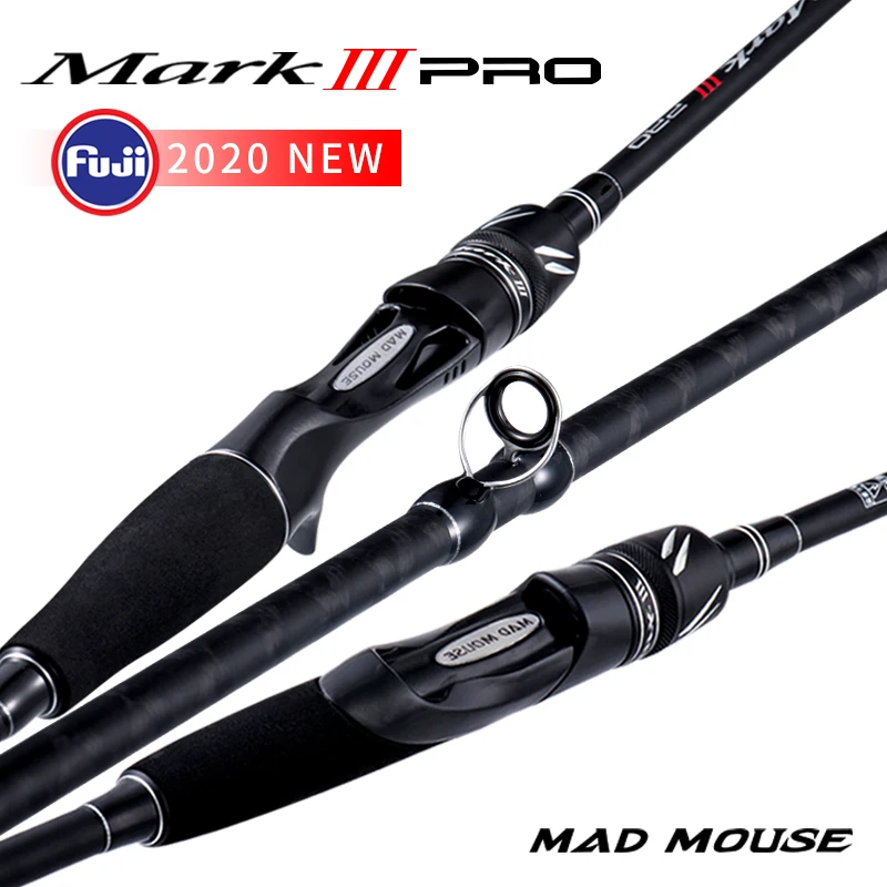 MADMOUSE Mark III Pro – Caña de spinning ligera acción MF - imagen 4
