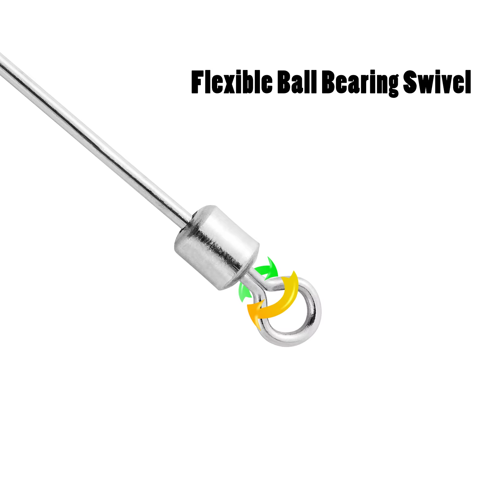 Señuelo Spinnerbait con bucle giratorio para lubina y trucha - imagen 2