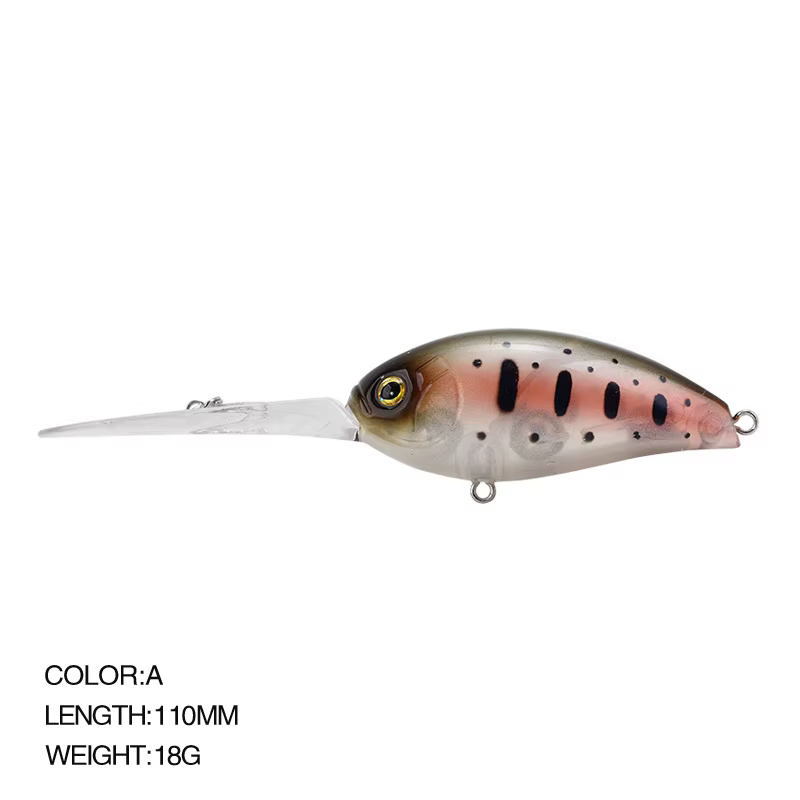 Crankbait flotante de profundidad para lubina y perca - imagen 4