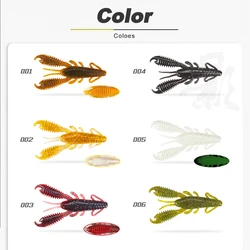 Señuelo vinilo D1 Bionic Crayfish aromatizado a camarón