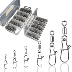 Anzuelos y conectores acero inoxidable para pesca marina