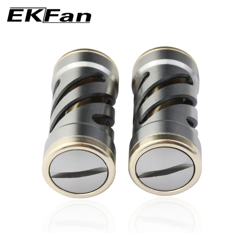EKFan Perilla mango carrete aluminio para baitcasting y gota de agua - imagen 5