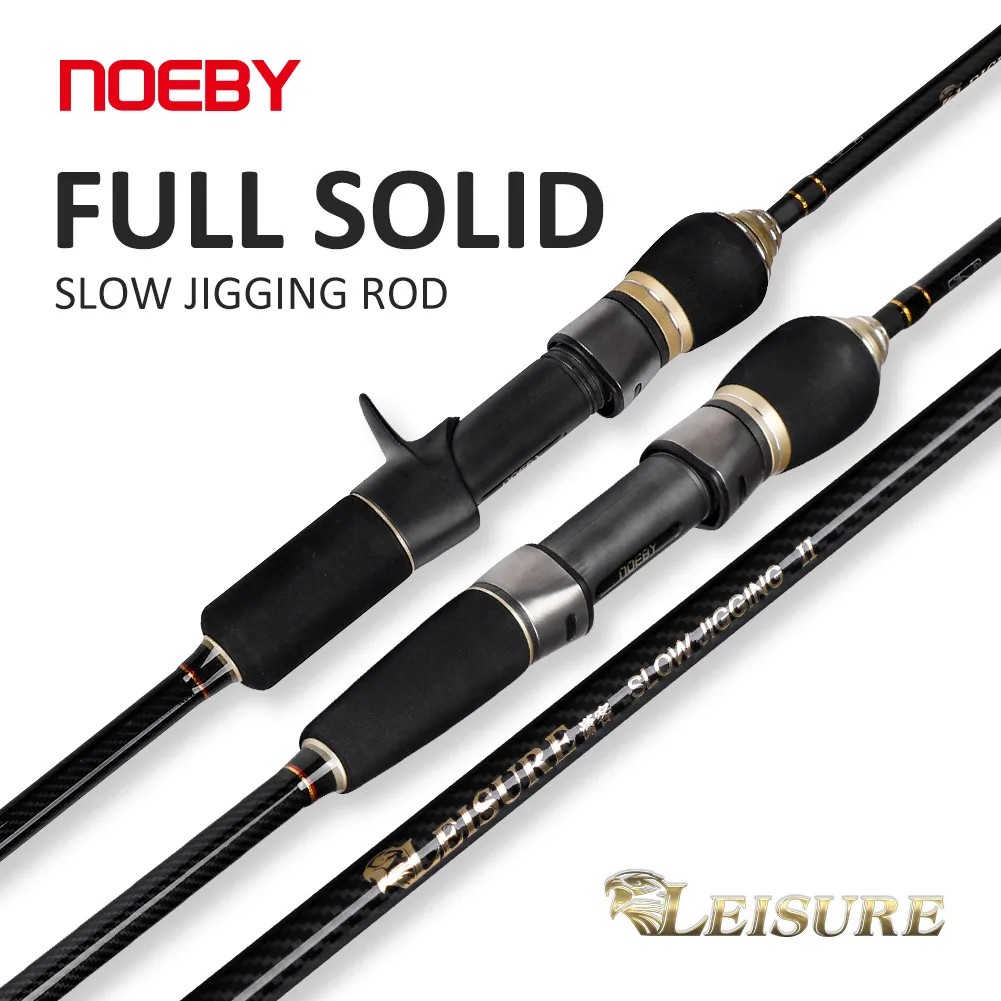 Caña Jigging Noeby Punta Sólida – Acción Lenta 1,83m Medium 30-350g