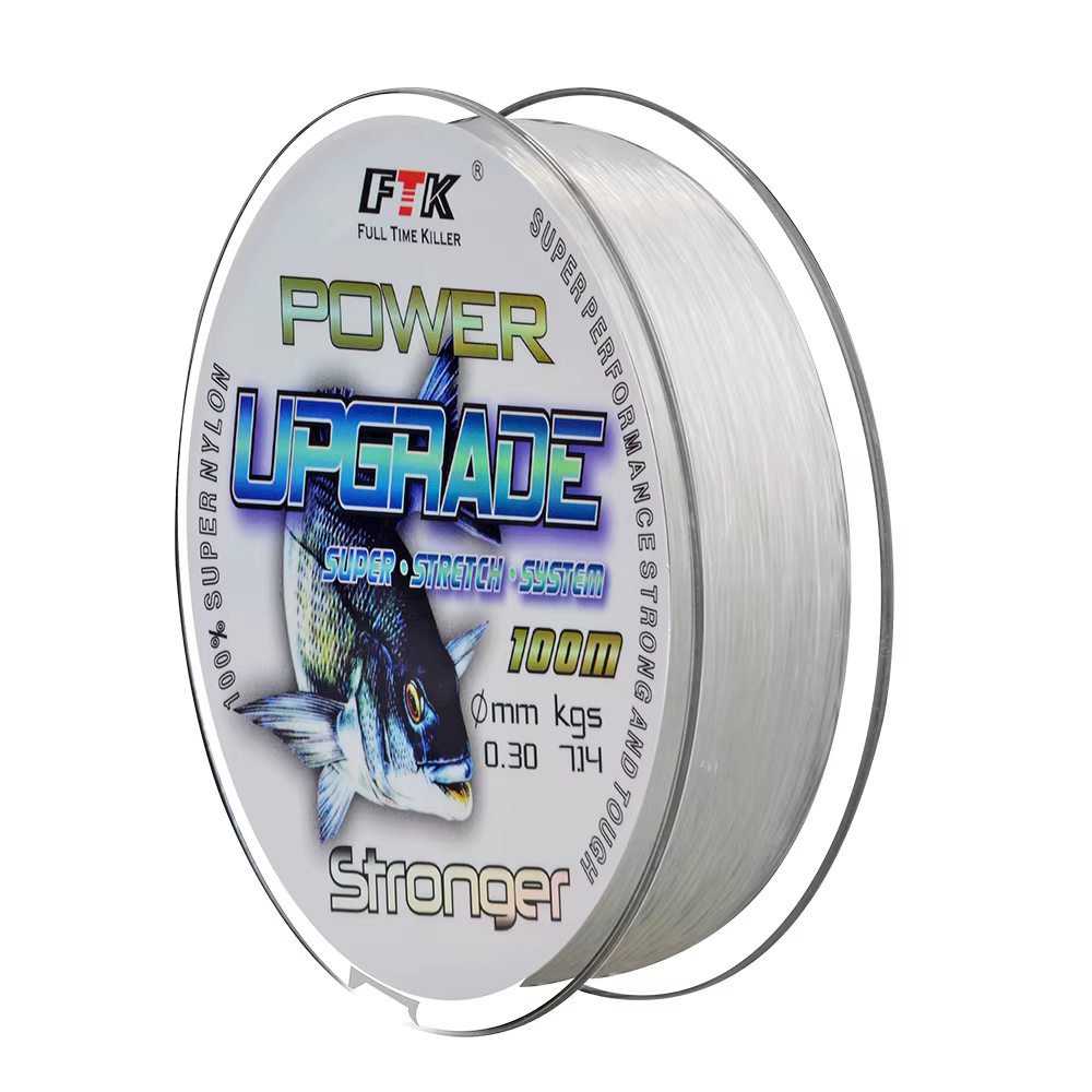 Línea Nailon FTK 100m - Sedal resistente para pesca - imagen 4