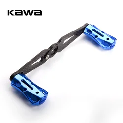 Kawa 1pc mango carrete fibra carbono con perilla aleación basculante