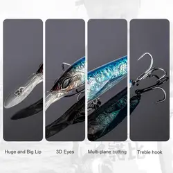 Noeby Minnow Trolling 18cm/90g – Señuelo sinking para atún GT