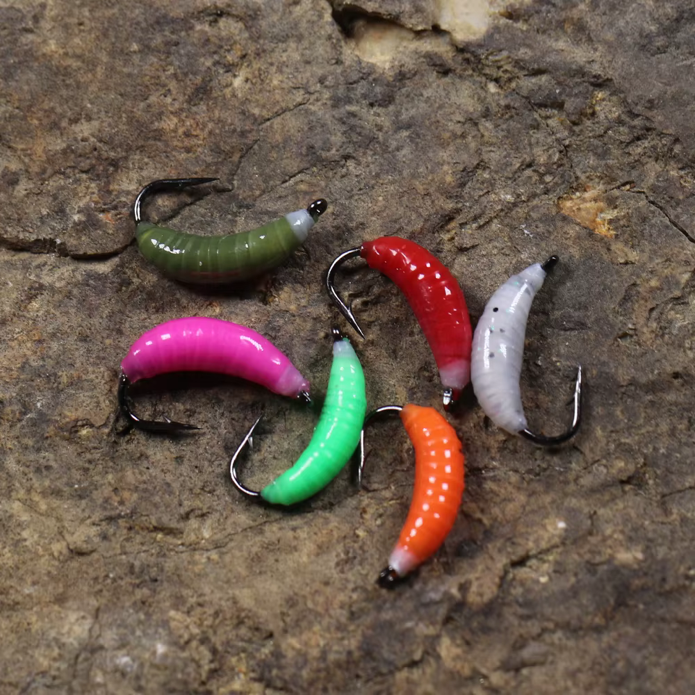 Bimoo Ninfa Scud #10 - Moscas artificiales para Trucha - imagen 3
