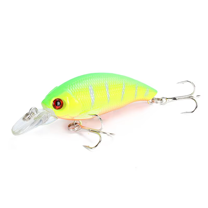 Crankbait - Señuelo duro flotante con ojos 3D para lucio, 7,5 cm - imagen 5
