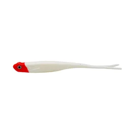 Señuelo vinilo cola de horquilla 13 cm para dorada