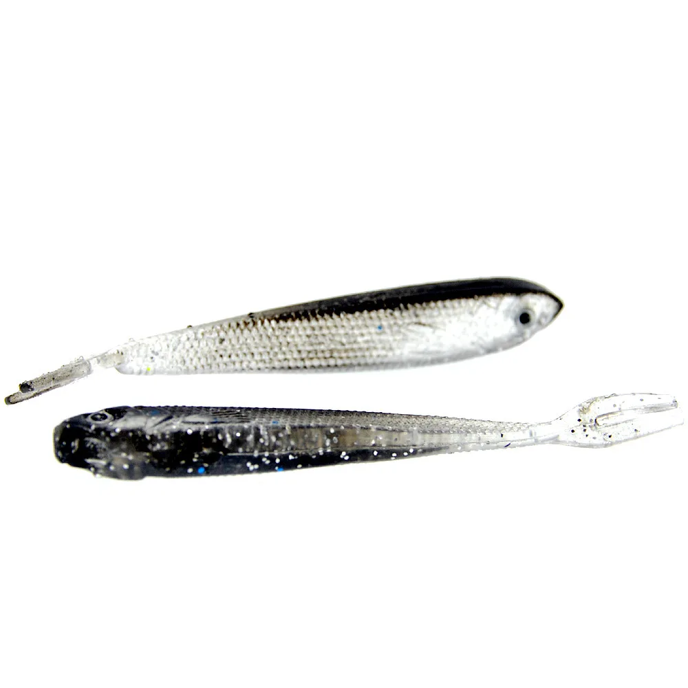 Vinilos Gusano Negro – Señuelo Artificial para Pesca - imagen 2