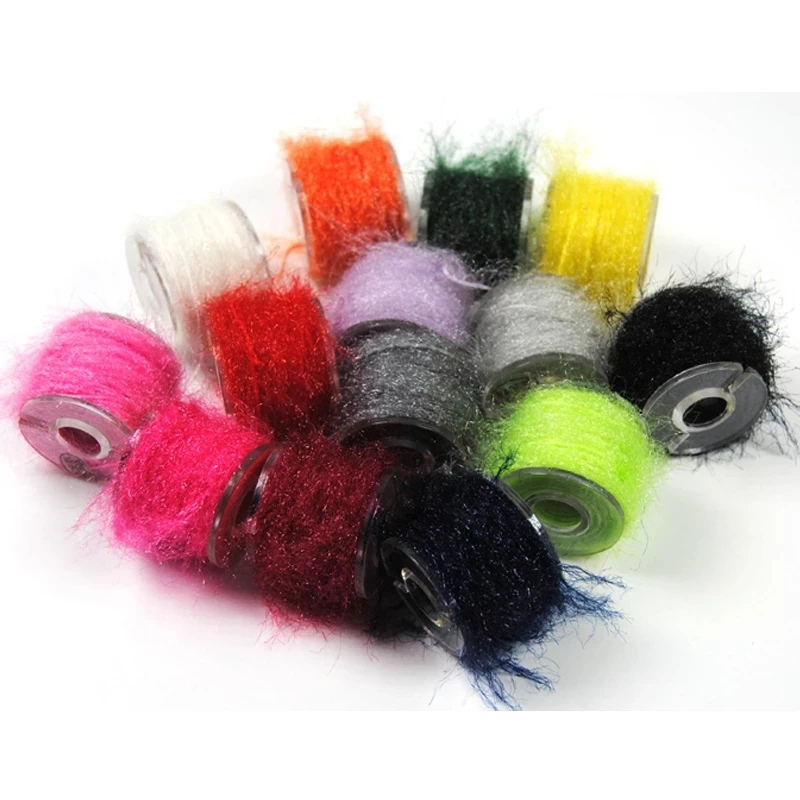 Carrete de hilo Dub Chenille Wifreo en varios colores