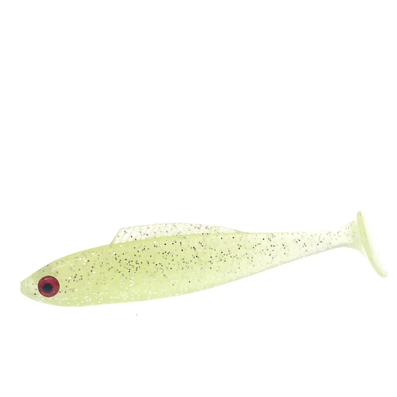 Señuelos vinilo T-tail para pesca con cola en forma de T - imagen 3