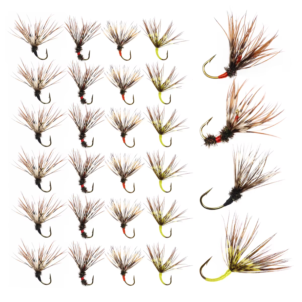Moscas Tenkara detalle