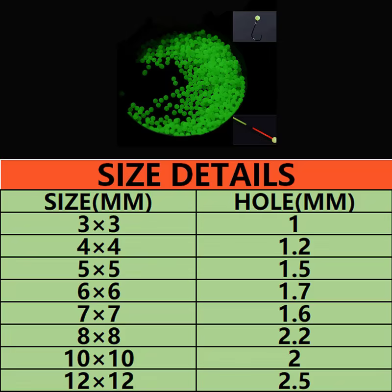 Bolas Flotantes Luminosas para Montaje de Señuelos - imagen 2